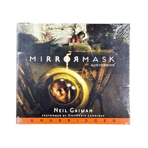 Sealed Mirrormask Audiobook CD Neil Gaiman unabridged by Stephanie leonidas